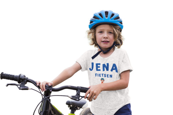Meisje-Jena-fietsen