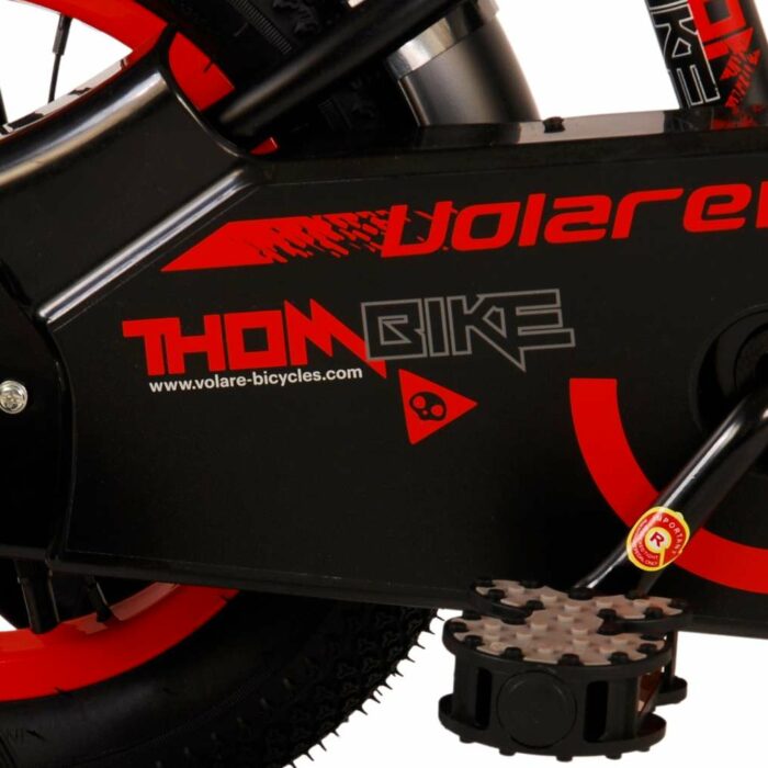 Thombike 12 inch Zwart Rood 5 W1800
