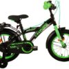 Thombike 14 inch Zwart Groen 2 W1800
