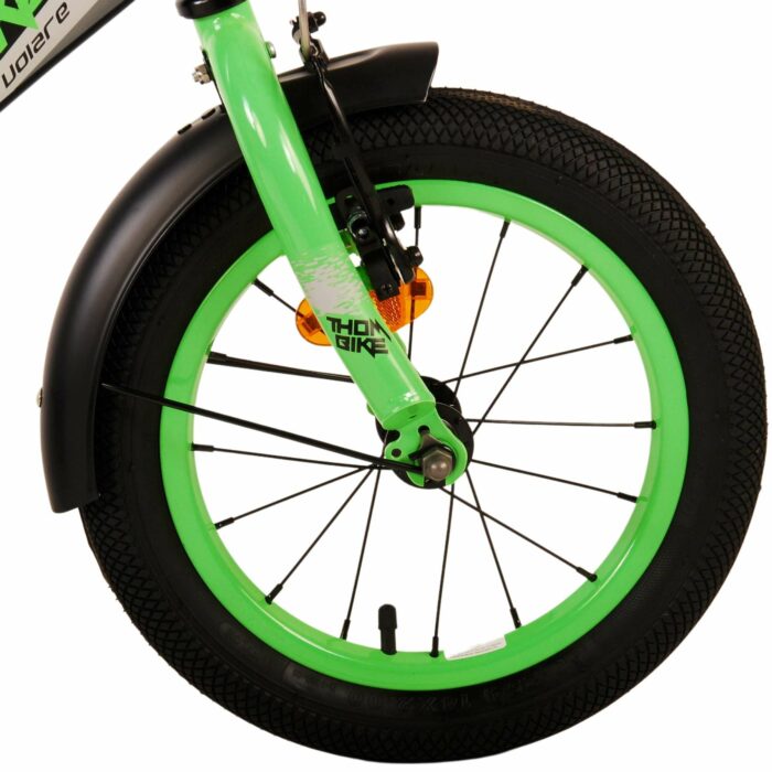 Thombike 14 inch Zwart Groen 4 W1800