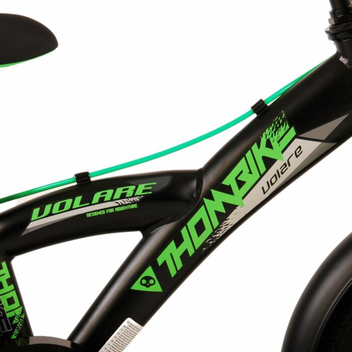 Thombike 14 inch Zwart Groen 6 W1800