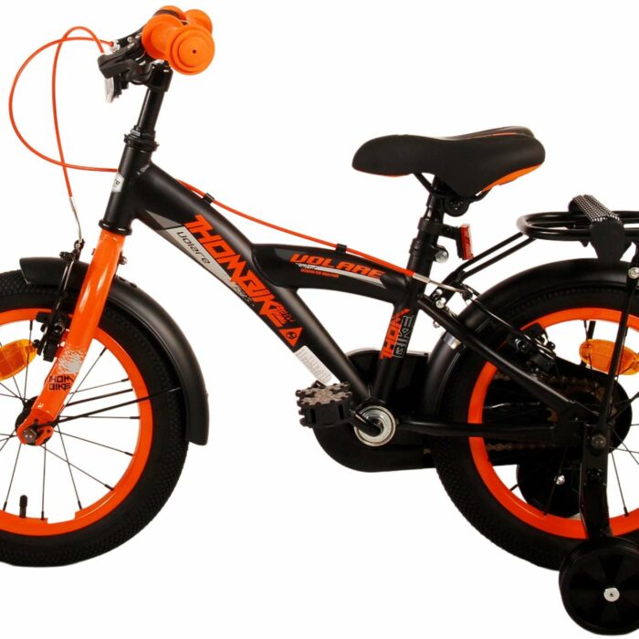 Thombike 14 inch Zwart Oranje 12 W1800