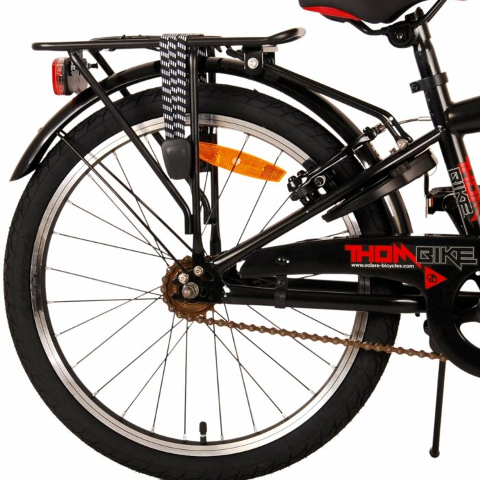 Thombike 20 inch Zwart Rood 3 W1800