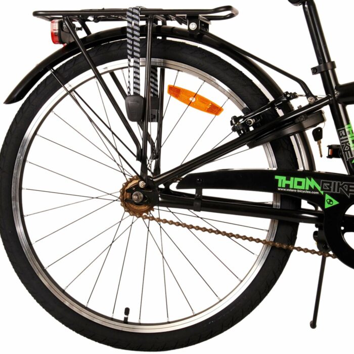 Thombike 24 inch Zwart Groen 3 W1800
