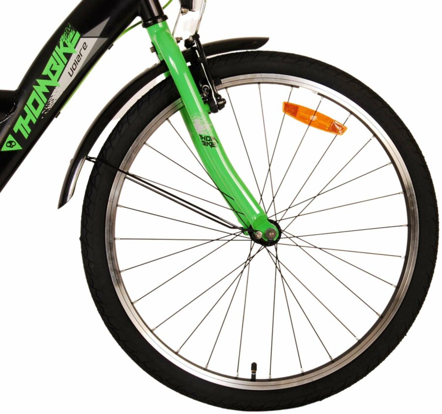 Thombike 24 inch Zwart Groen 4 W1800