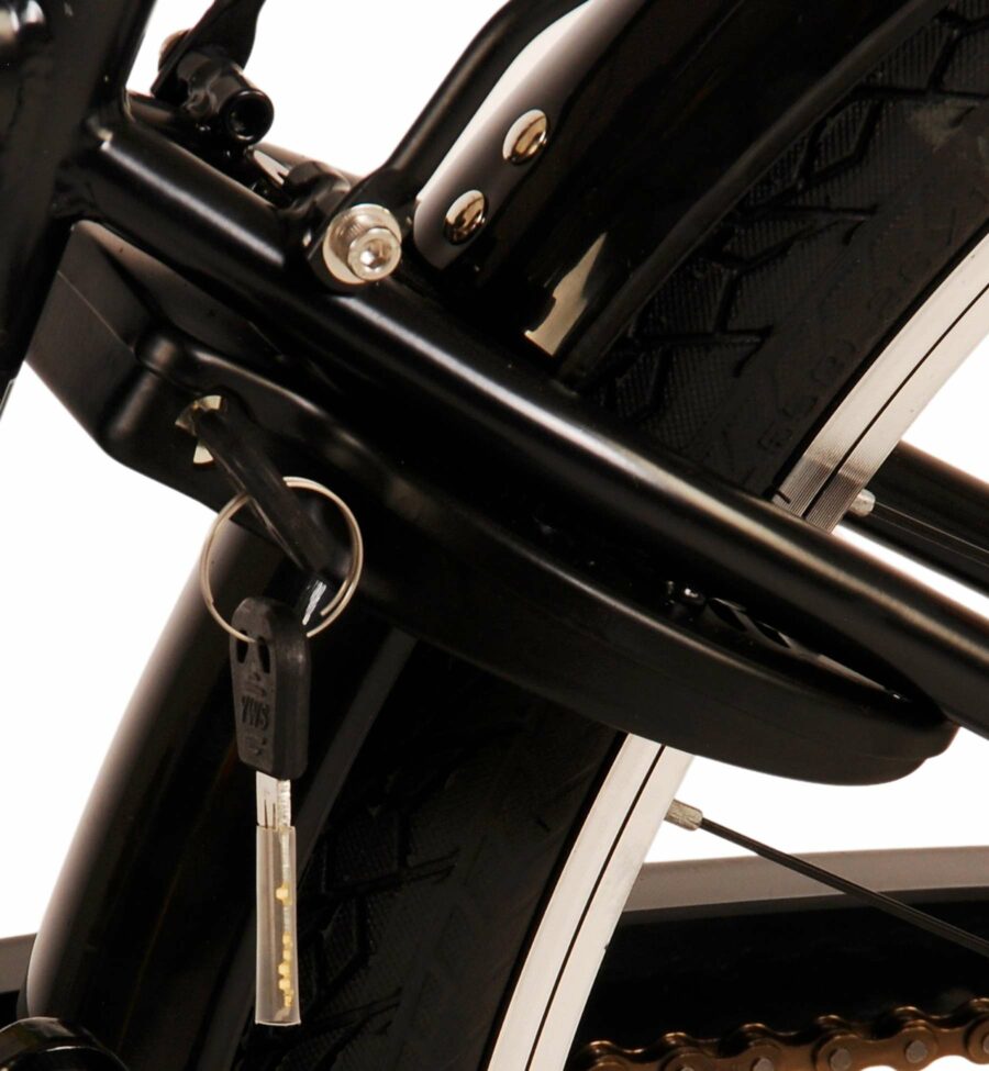 Thombike 26 inch Zwart Geel 15 W1800